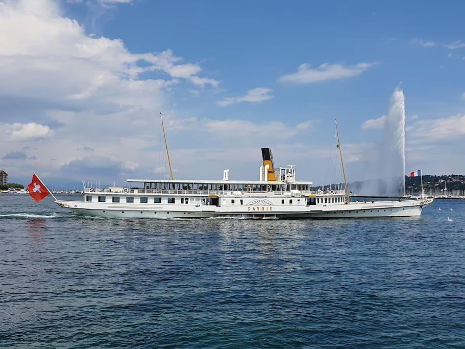 L'Escale Du Leman Apartment Publier ภายนอก รูปภาพ