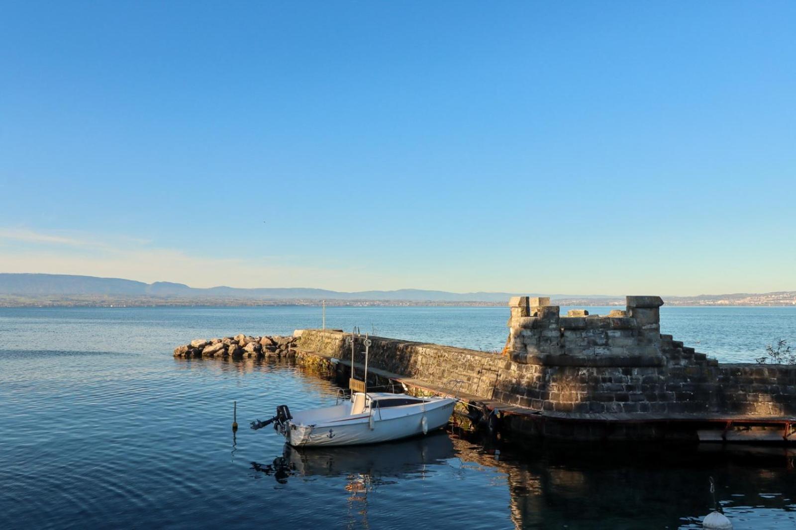 L'Escale Du Leman Apartment Publier ภายนอก รูปภาพ